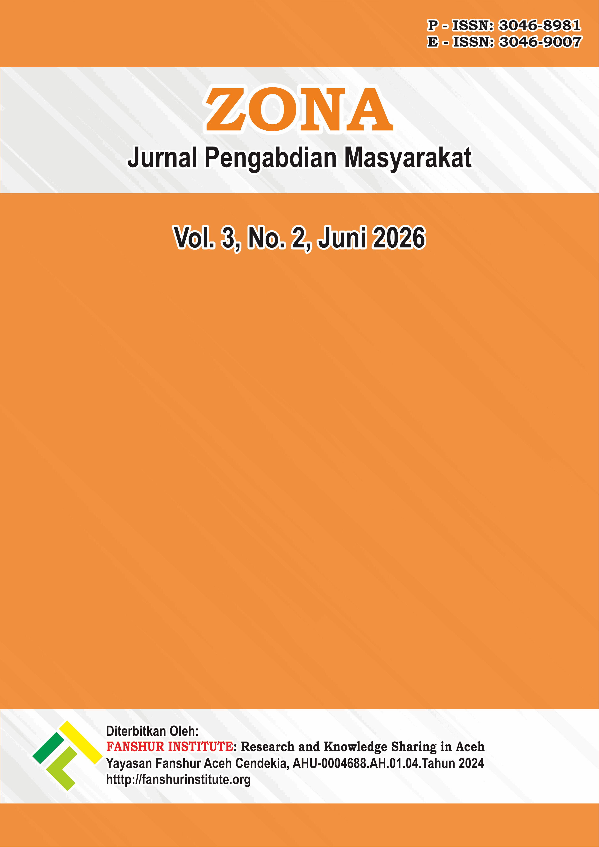 					View Vol. 3 No. 2 (2026): ZONA: Jurnal Pengabdian Masyarakat
				